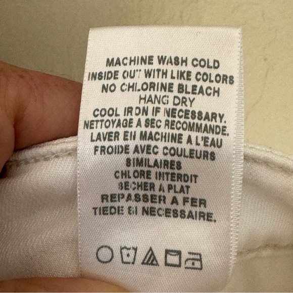 JOE’S JEANS Skinny Ankle Pennie Jeans White Mid-rise Stretch Size 27 - Picture 12 of 12